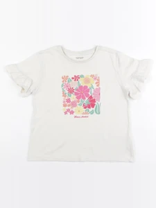 Vertbaudet - tee-shirt beige - 8 ans