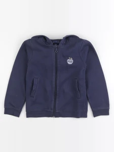 Vertbaudet - sweat bleu - 8 ans