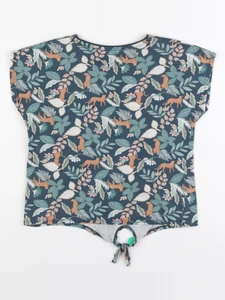 Vertbaudet - tee-shirt vert - 8 ans