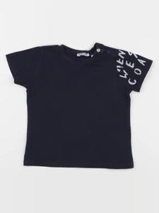 IKKS - tee-shirt bleu - 12 mois
