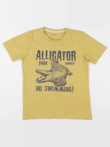 Vertbaudet - tee-shirt jaune - 10 ans