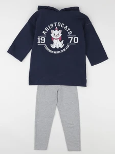 Vertbaudet - ensemble bleu, gris - 4 ans