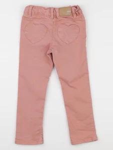 Vertbaudet - pantalon rose - 4 ans