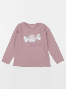 Vertbaudet - tee-shirt rose - 5 ans