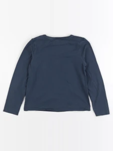 Vertbaudet - tee-shirt bleu - 8 ans