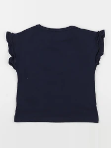 Vertbaudet - tee-shirt bleu - 5 ans