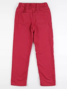 Vertbaudet - pantalon doublé rose - 9 ans