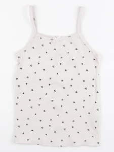 Vertbaudet - maillot de corps rose - 8 ans