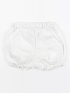 Petit Bateau - bloomer blanc - 24 mois