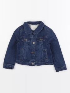 Vertbaudet - veste bleu - 3 ans