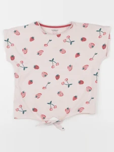 Vertbaudet - tee-shirt rose - 6 ans