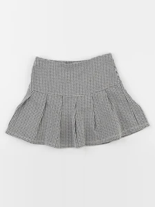 H&M - jupe blanc, noir - 4/6 ans