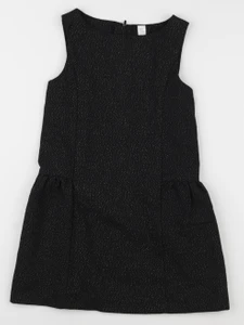 Okaidi - robe noir, or - 6 ans