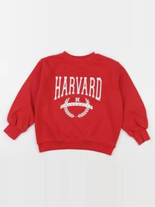 H&M - sweat rouge - 4/6 ans