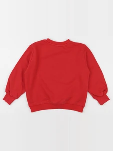 H&M - sweat rouge - 4/6 ans