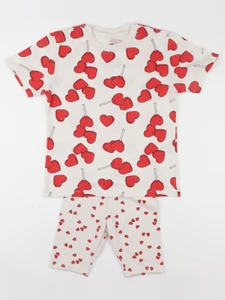 H&M - pyjama coton beige - 6/7 ans