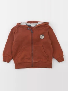 Vertbaudet - sweat marron - 3 ans