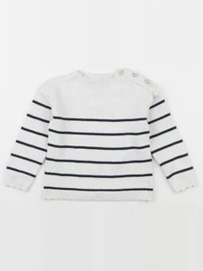 Vertbaudet - pull bleu - 4 ans