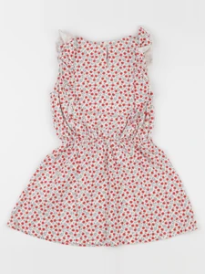Vertbaudet - robe rouge - 4 ans