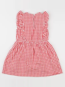 Vertbaudet - robe rouge - 4 ans