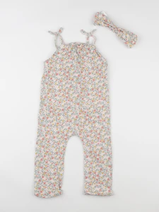 Vertbaudet - combinaison multicolore - 36 mois