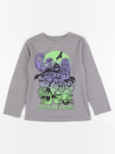 H&M - tee-shirt gris - 4/6 ans