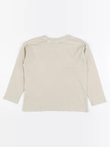 Zara - tee-shirt beige - 3/4 ans