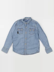 Vertbaudet - chemise bleu - 8 ans