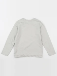 Okaidi - sweat beige - 8 ans