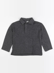H&M - pull gris - 4/6 ans