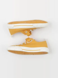 Okaidi - tennis à scratch/ lacets jaune - pointure 32