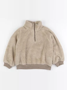 Gamin gamine - pull marron - 3 ans