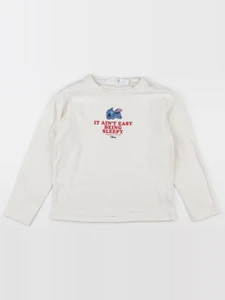 Zara - tee-shirt imprimé au dos beige - 9/10 ans