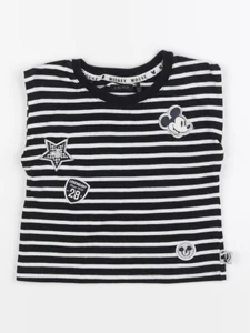 IKKS - débardeur noir, blanc - 3 ans