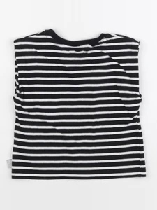 IKKS - débardeur noir, blanc - 3 ans