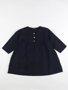 IKKS - robe bleu - 4 ans