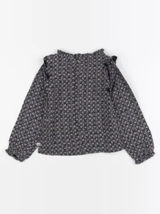 IKKS - blouse noir - 4 ans