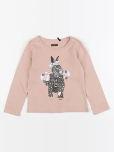 IKKS - tee-shirt rose - 3 ans