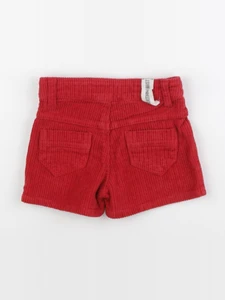 IKKS - short rouge - 2 ans