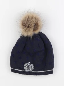 IKKS - bonnet bleu - 5/6 ans