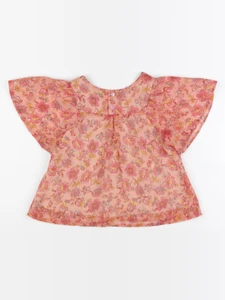 IKKS - blouse rose - 8 ans
