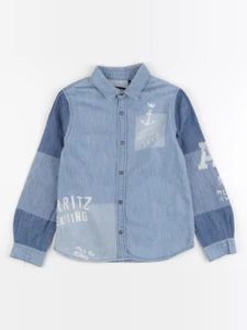 IKKS - chemise bleu - 6 ans