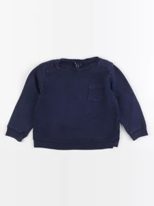 Bonton - sweat bleu - 4 ans
