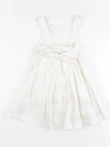 Vertbaudet - robe blanc - 2 ans