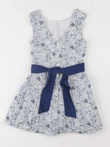 Vertbaudet - robe bleu - 4 ans