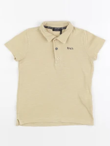 IKKS - polo imprimé au dos jaune - 4 ans