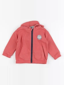 IKKS - sweat imprimé au dos rouge - 18 mois