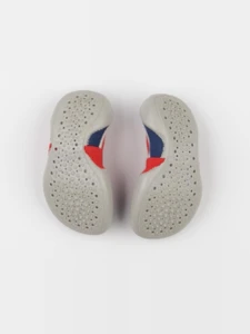 Collégien - chaussons bleu, rouge - pointure 26/27