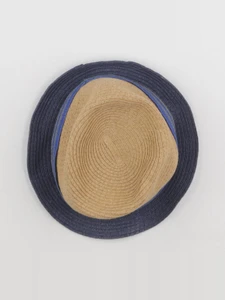 Vertbaudet - chapeau beige - 2/4 ans