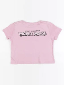 H&M - tee-shirt rose - 8/10 ans